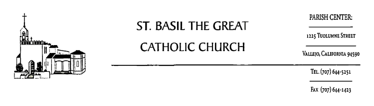 St. Basil the Great Catholic Church logo